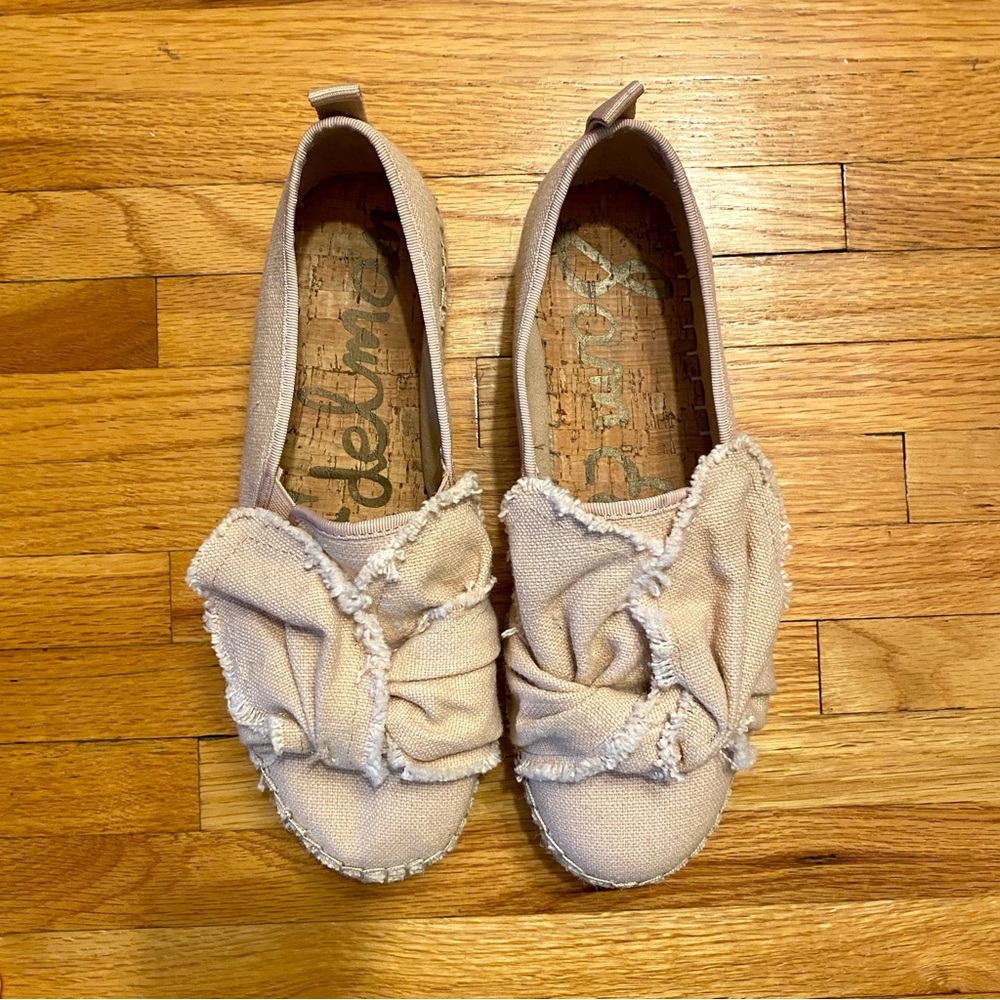Sam Edelman light pink Espadrille Shoes size 10